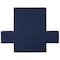 Cover Bonanza Indoor Loveseat Slipcover, Navy/Tan, 54"Wx21"Dx25"H 51-007-015501-EC - alternate 3
